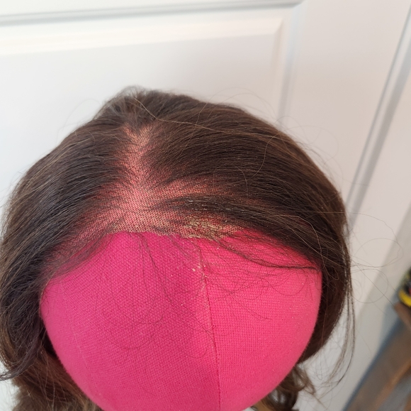 Brown Balayage Synthetic Wig - Picture 3 of 8